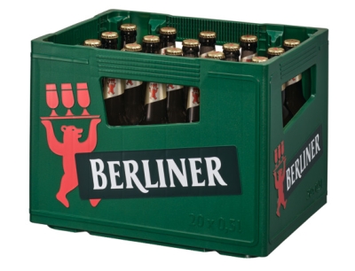 Berliner Pilsner 20 x 0,5 l Glas MEHRWEG